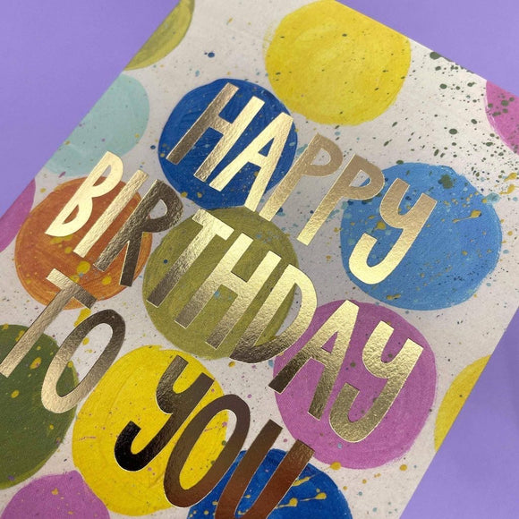 Happy Birthday to you Greeting Card