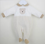 Neutral Bear Sleep-suit: 0-3 months