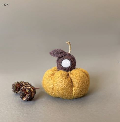 Woodland Baby Pumpkin Decoration - East Of India (Various Sizes)