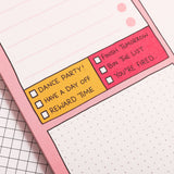 A5 notepad - daily planner - it’s a plan by Oh Laura