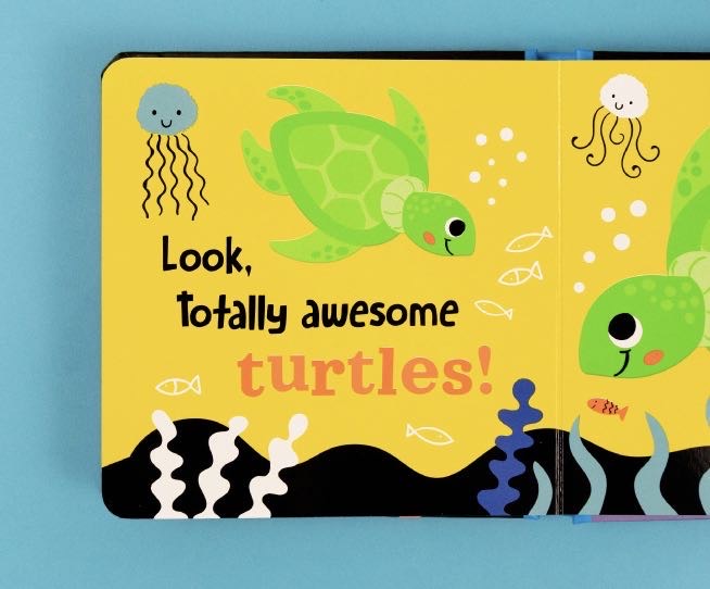 Ocean - High Contrast Neon Board Book