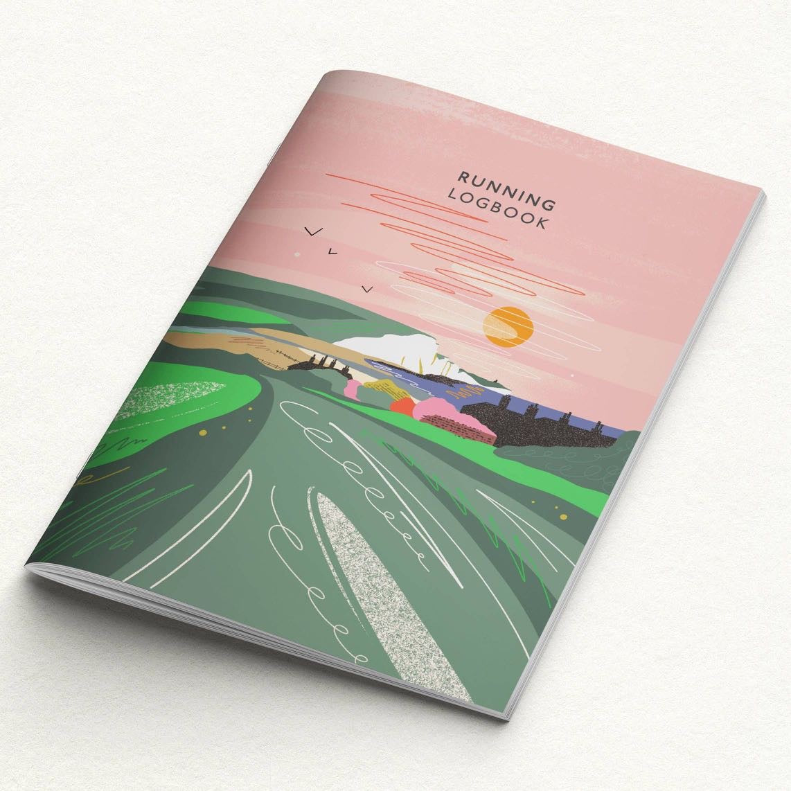 Running Logbook by Onneke | Illustrated Gift for Runners