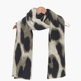 Khaki Leopard Mediumweight Scarf