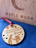 There is no place like home, except Granny’s Wooden Hanging Decoration