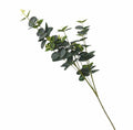 Single Stem Faux Eucalyptus with 7 Heads