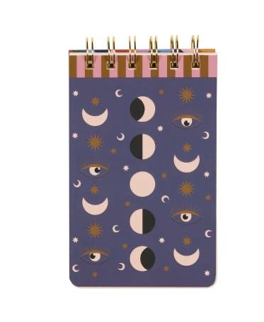 A DOPO MOON PHASES TWIN WIRE NOTEPAD