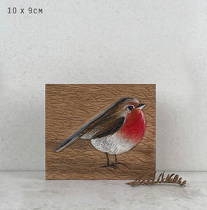 Wooden Block Robin - East of India