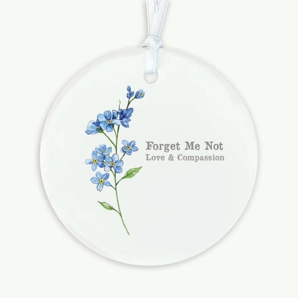 Forget Me Not Hanging Decoration - Friend Gift - Love Gift