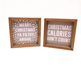 Christmas Wooden Signs