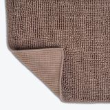 Chenille Bobble Bath Mat Supersoft Microfibre & Non-Slip