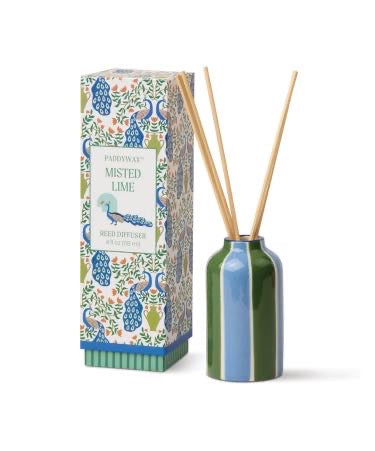 PEACOCK CERAMIC DIFFUSER - MISTED LIME - HOMEWARE GIFT