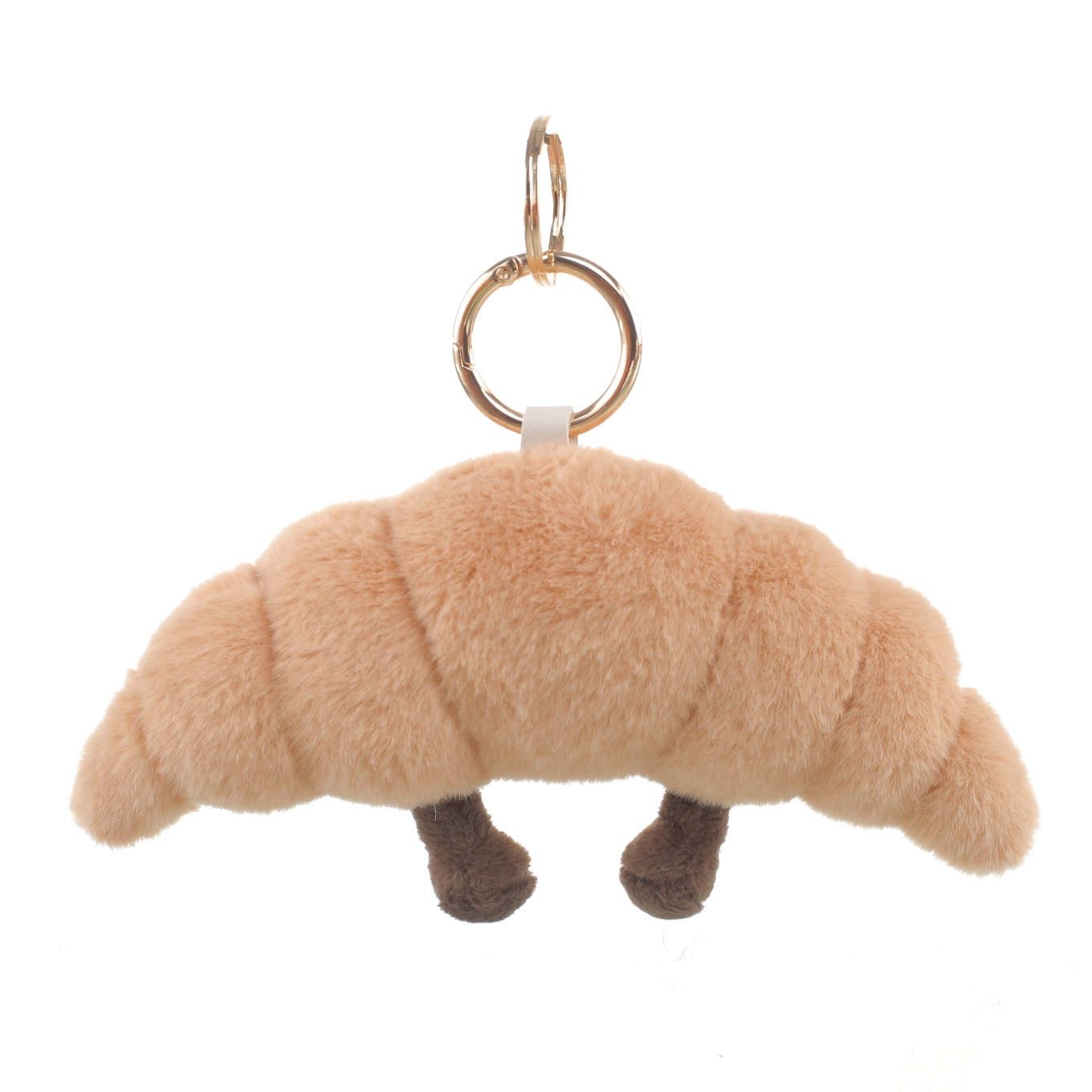 PLUSH CROISSANT BAG CHARM