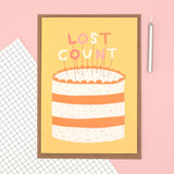 Lost Count Greeting Card