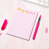Doing my best notebook by oh laura