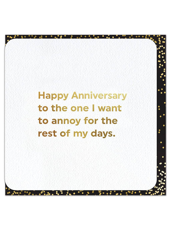 Anniversary card