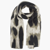 Lois Khaki Leopard Lightweight Scarf-Sarta