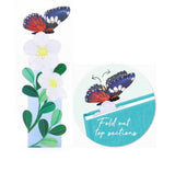 Butterfly origamo 3D bookmark