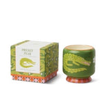 CROCODILE A DOPO CERAMIC CANDLE - PRICKLY PEAR