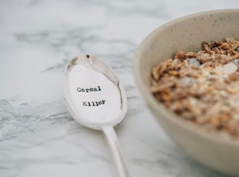 Dessert Spoon ‘Cereal Killer’ - Two Spoons