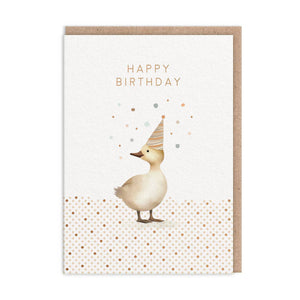 Duckling birthday card