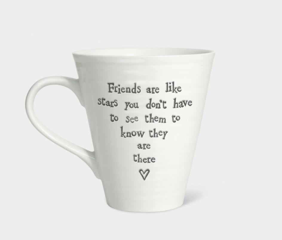 ‘Friends Are Like Stars Mug - East Of India