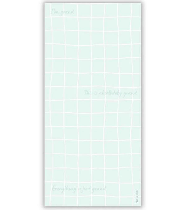 THE SUBLIMINAL MESSAGE PAD DL NOTEPAD from parful stuff 