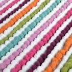 Striped Chunky Bobble Bath Mat - Super Soft & Absorbent