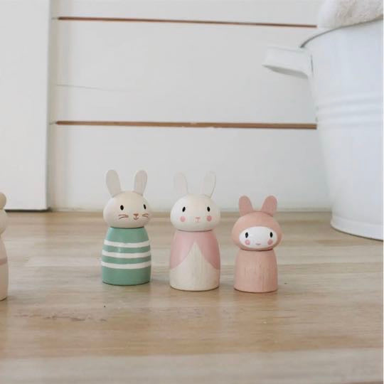 Bunny Tales Wooden Figurines - Threadbear Design
