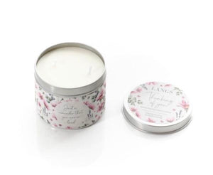 Thinking Of You Soy Tin Candle Grapefruit & Elderflower