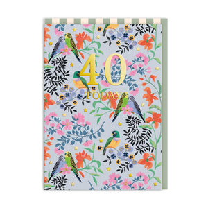 40 Today Birthday Card - Cath Kidston