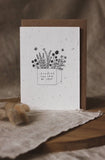 Happy Birthday Plantable Seed Card