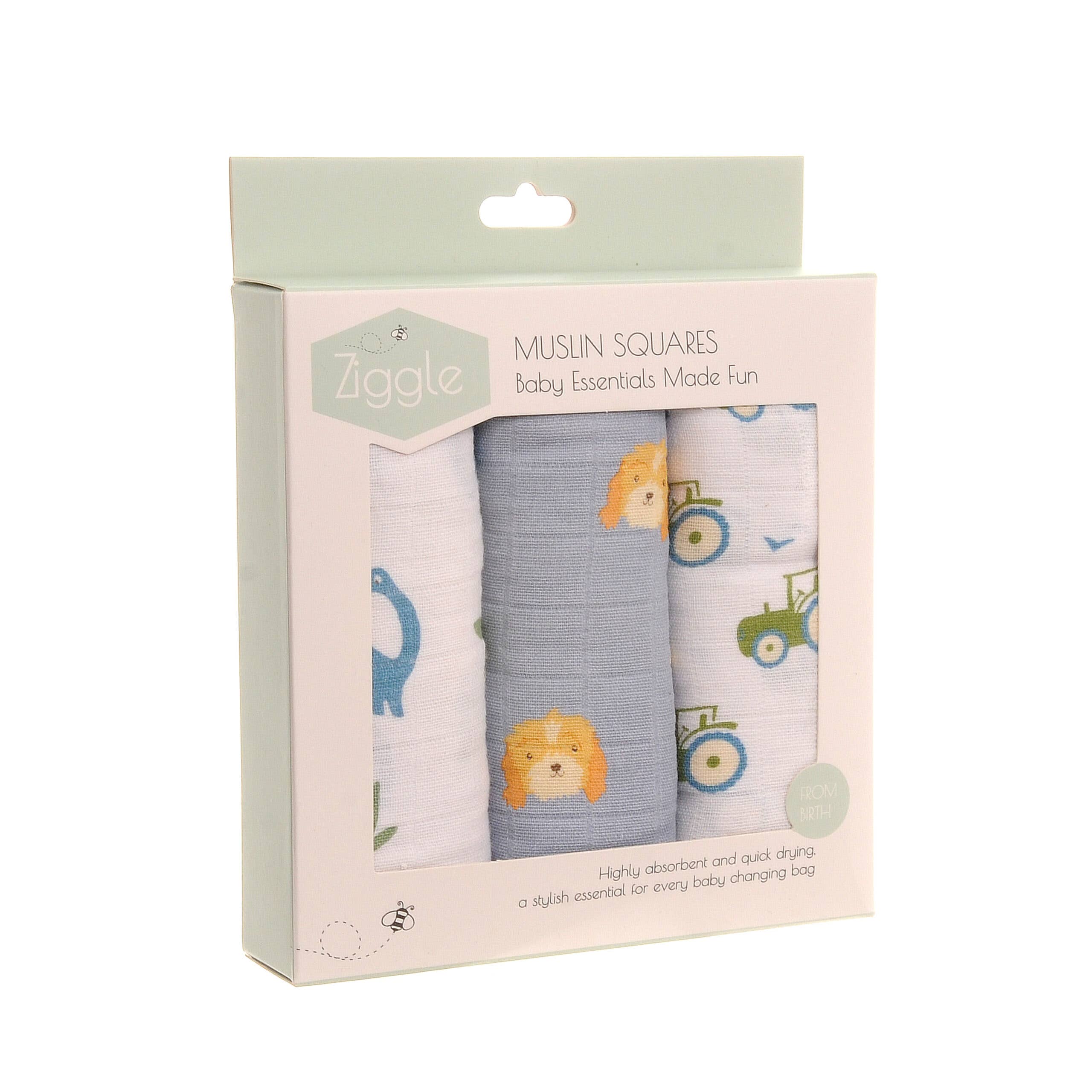 Blue Muslins Baby Gift Set