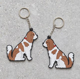 Cavalier King Charles Keyring - Sweet William