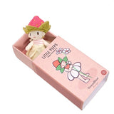 ThreadBear Little Peeps Poppy Strawberry - Matchbox doll 12cm