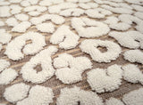 Luxury Jacquard Leopard Bath Towels - 100% Cotton