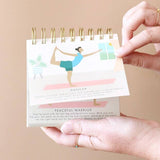 Daily Yoga Poses Flip Chart