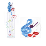 Music origamo 3D bookmark