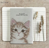 Be yourself everyone else is an idiot cat notebook