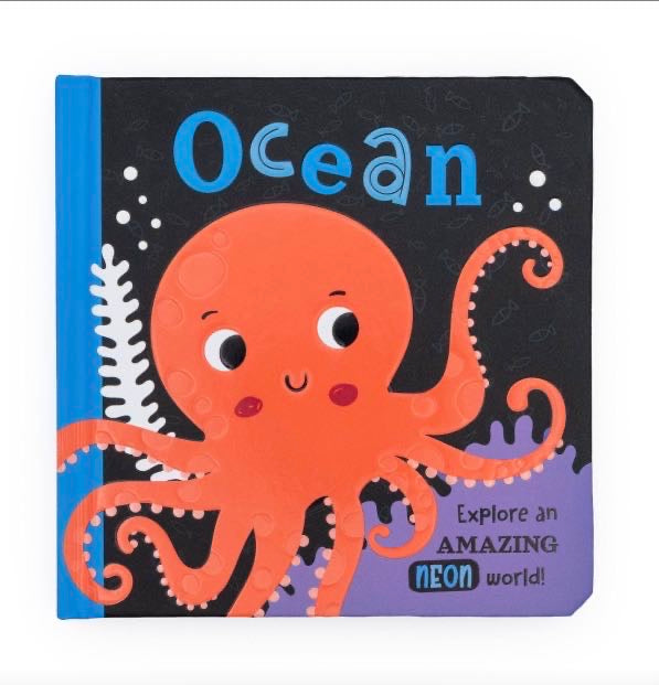Ocean - High Contrast Neon Board Book