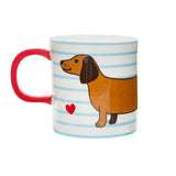 Sausage Dog Mug - Sass & Belle