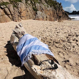 Striped Hammam Turkish Style Beach Towel