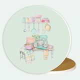 Baking Ceramic Coaster