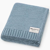 100% Organic Luxury Cotton Swaddle Receiving Baby Blanket