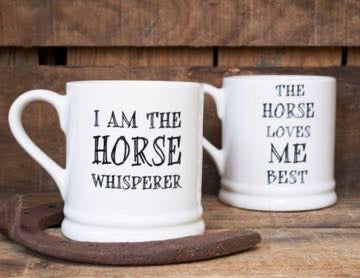 The Horse Loves Me Best Mug - Sweet William Design