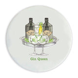 Gin Queen Ceramic Coaster - Gin Gifts