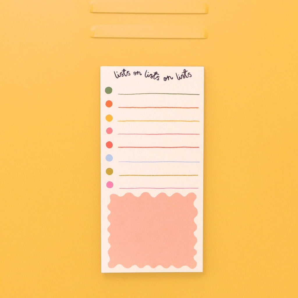 To do list - lists on lists Notepad - Oh Laura