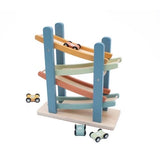 Retro Wooden Ramp Racer Toy - Jumini