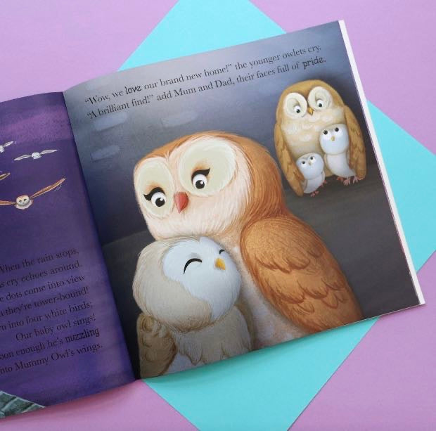 When Owl Feels Scared - Me And My Feelings Children's Paperback Book