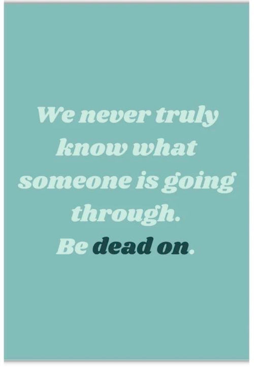 Be Dead On Print (A5) - Parful Stuff