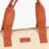 Harlowe Classic Tote Bag - Cream